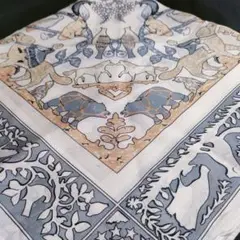 100%シルク スカーフ 58cm×58cm　匿名配送
