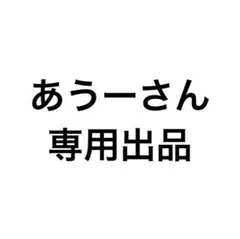 あうーさん 専用出品
