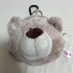 ニキクマの顔 コインケース ぬいぐるみ
