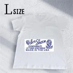 【VELVA SHEEN】　新品　ホワイト　Vネック　Tシャツ　Lサイズ　白