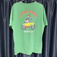 サーフスアップ SURF'S UP グリーン Tシャツ LARGE