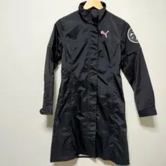 【美品】プーマ　レインウェアー　ゴルフ　レディス　ブラック　2WAY