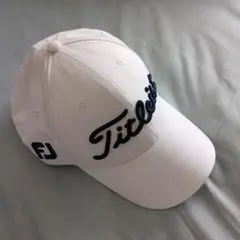 1、タイトリスト、キャップ、カラー、白