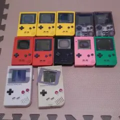 【ジャンク】 任天堂 ゲームボーイポケット10台 初代2台 合計12台