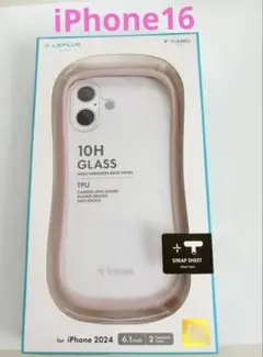 VIAMO ソフトケース ピンク　iPhone16用