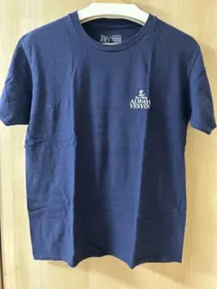 yesyou プリントTシャツ 半袖 ネイビー 紺 韓国 S