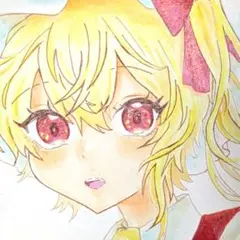 東方Project　フラン②　手描きイラスト