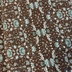 Munsell Collectionコーデュロイ花柄生地 日本製　生地幅×2m