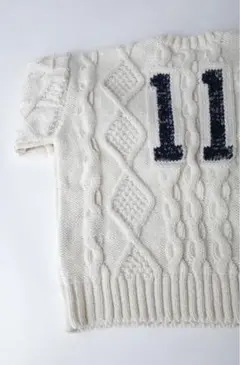 【初期!希少!新品】COGNOMEN / NUMBERING ARAN KNIT