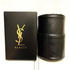【最終値下げ】YSL ブラックレザー円柱ポーチ