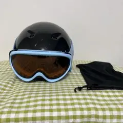 ジュニア　レディース　ヘルメット　ゴーグルセット