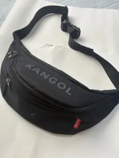 KANGOL ブラック/チャコール　 ショルダーバッグ