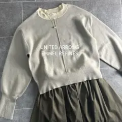 極美品⭐︎エメルリファインズ　ボックスシルエット　ニット