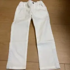 BeBe 110cm 長ズボン　ホワイト
