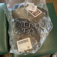 AVIREX USA キャップ M オリーブ