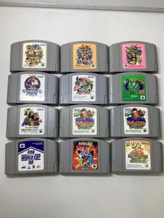 NINTENDO64 ゲームソフトセット まとめて12個