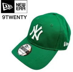 ニューエラ キャップ 帽子 9TWENTY ヤンキース グリーン 柔らか