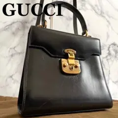 ✨美品✨グッチ レディロック 2way ハンドバッグ ショルダーバッグ