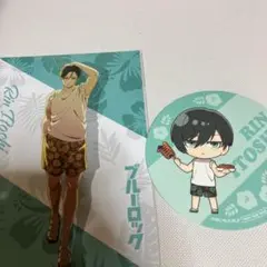 ブルーロック and GALLERY 凛　入店特典　コースターセット