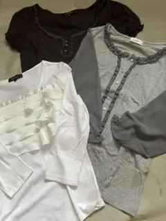 JUDY、七分袖、半袖、