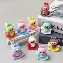 LABUBU ミニ　キャラクター フィギュア 9点セット
