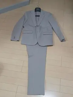 1回着用 ユニクロ 感動ジャケット感動パンツ セットアップ ベージュ S73cm