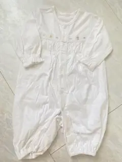 ファミリア　ファミちゃん　ロンパース　白　50 60