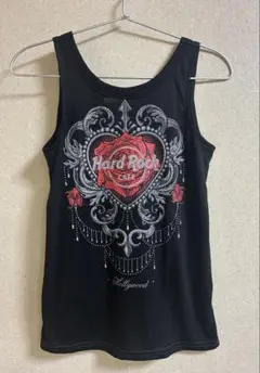 新品未使用★HARD ROCK COUTURE ローズ タンクトップ ハリウッド