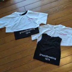 ダンス用トップス クロップドトップス2点セット