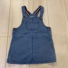 TOMMY HILFIGER デニムオーバーオール 80cm