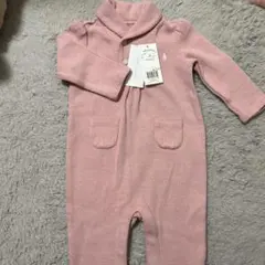 最安値早い者勝ちRalph Lauren ピンクロンパース 9M