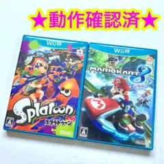 WiiU スプラトゥーン マリオカート8