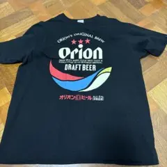 沖縄限定 ORIONビール Tシャツ オリオンビール ブラック Lサイズ