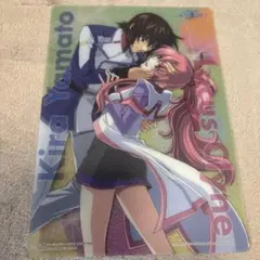 機動戦士ガンダムSEED DESTINY クリアプレート　キラ&ラクス　2005