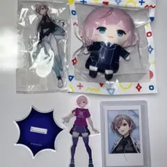 【夕陽リリ】アクスタ チェキ ぱぺっと グッズセット【にじさんじ】
