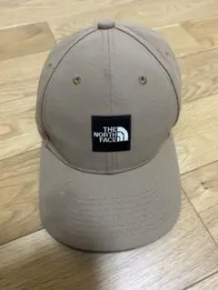 ノースフェイス　キャップ　ベージュ
