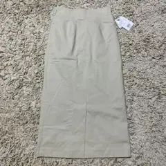 タグ付き新品　PLST ベージュ タイトスカート M