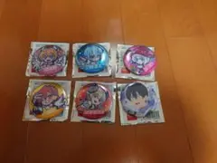2.5次元の誘惑 メタリック缶バッジ 6点セット