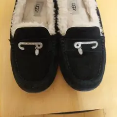 UGG モカシンブラック25cm