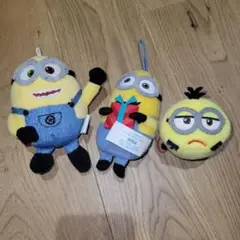 ミニオンぬいぐるみ 3体セット