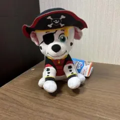 パウ・パトロール 海賊風ぬいぐるみタグ付き