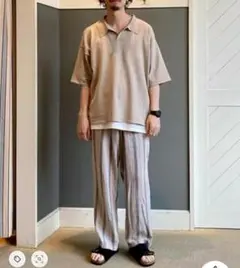 B:MING by BEAMS ¥7,590 14ゲージ スキッパー ポロシャツ