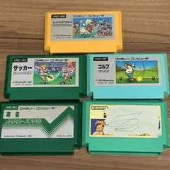 ファミコンソフト　スーパーマリオなど5本セット　まとめ売り