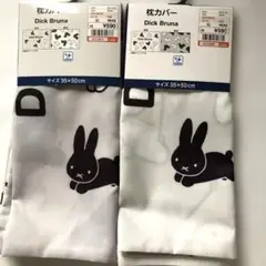 ブルーナ　枕カバー　2点セット　抗菌防臭　新品