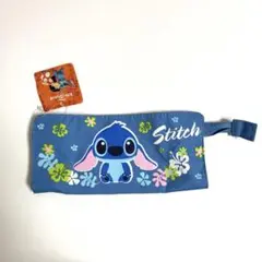 スティッチ ジッパー　ポーチ　ペンケース　筆箱　リロ&スティッチ