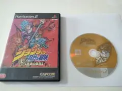 ジョジョの奇妙な冒険 PS2ソフト 黄金の旋風
