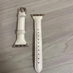 Apple Watch バンド アイボリー グレー