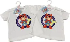 期間限定セール♪♪ ニャンダーかめん Tシャツ 2枚セット 90センチ
