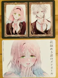 花秘める君のメテオール 4 珠森ベティ 特典　イラストカード　ビジュアルボード