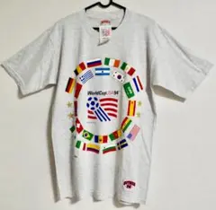 【美品タグ付】USA製 サッカーWorld Cup USA 94 Tシャツ L